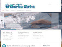 Tablet Screenshot of charlesclarke.org.uk
